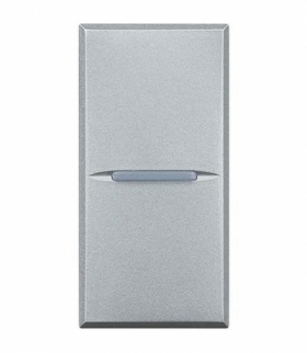 AXOLUTE - Łącznik jednobiegunowy 10AX (zaciski śrubowe) 1 moduł AXIAL aluminium Legrand HC4001N