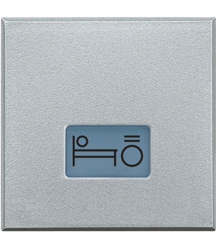 AXOLUTE - KLAWISZ LAMPKA NOCNA 2M ALUMINIUM Legrand HC4921M2BL