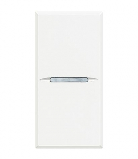 AXOLUTE - Łącznik schodowy 10AX (zaciski automatyczne) 1 moduł AXIAL biały Legrand HD4003AN