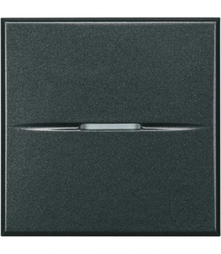 AXOLUTE - Łącznik schodowy 10AX (zaciski śrubowe) 2 moduły AXIAL antracyt Legrand HS4003M2N