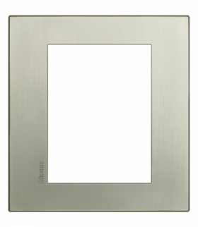 AXOLUTE - RAMKA PROSTOKĄTNA AIR - 3+3 MODUŁY - TYTAN SZCZOTKOWANY Legrand HW4826TIS