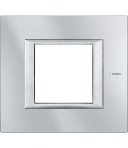 AXOLUTE - RAMKA PROSTOKĄTNA POZIOMA 2 MOD AXOLUTE ALUMINIUM Legrand HA4802HC