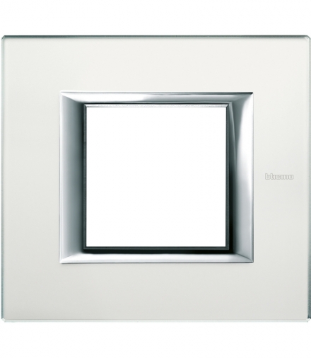 AXOLUTE - Ramka protokątna pozioma 2 moduły MIRROR GLASS Legrand HA4802VSA