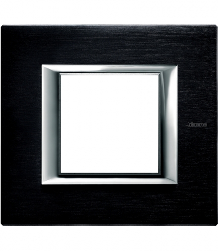 AXOLUTE - Ramka protokątna pozioma 2 moduły BRUSHED ANTHRACITE Legrand HA4802XS