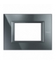 AXOLUTE - RAMKA PROSTOKĄTNA 3 MOD AXOLUTE ANTRACYT Legrand HA4803HS