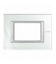 AXOLUTE - Ramka protokątna 3 moduły WHICE Legrand HA4803VSW
