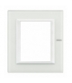 AXOLUTE - Ramka protokątna 3+3 moduły WHITE GLASS Legrand HA4826VBB