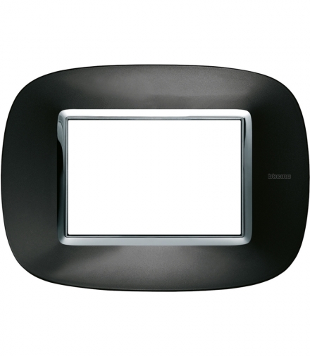 AXOLUTE - Ramka owalna 3 moduły AXOLUTE ANTHRACITE Legrand HB4803XS