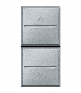 AXOLUTE - Przełącznik 1-0-2 1 moduł AXIAL ALUMINIUM Legrand HC4027