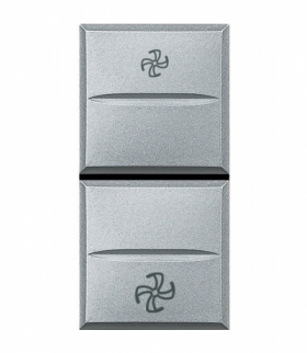 AXOLUTE - ŁĄCZNIK (1-0-2) DLA WENTYLATORÓW 1M AXIAL ALUMINIUM Legrand HC4027VMC