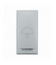 AXOLUTE - Przycisk dzwonek 1 moduł AXIAL ALUMINIUM Legrand HC4055B