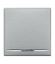 AXOLUTE - Przycisk pojedynczy 2 moduły ALUMINIUM Legrand HC4055/2