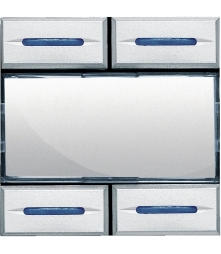 AXOLUTE MYHOME - STEROWNIK 4 SCENARIUSZY 2M ALUMINIUM Legrand HC4680