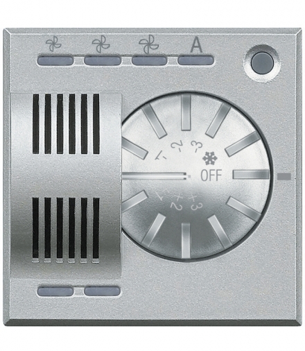 AXOLUTE MYHOME - SONDA TEMP+WENTYL. Z REGUL. 2M ALUMINIUM Legrand HC4692FAN