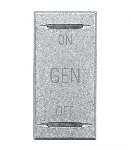 AXOLUTE MYHOME - KLAWISZ ON-OFF-GEN 1M ALUMINIUM Legrand HC4911AF