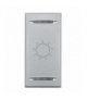 AXOLUTE MYHOME - KLAWISZ ŚWIATŁO 1M ALUMINIUM Legrand HC4911BA
