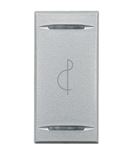 AXOLUTE MYHOME - KLAWISZ MUZYKA 1M ALUMINIUM Legrand HC4911BE