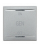 AXOLUTE MYHOME - KLAWISZ ON-OFF-GEN 2M ALUMINIUM Legrand HC4911/2AF