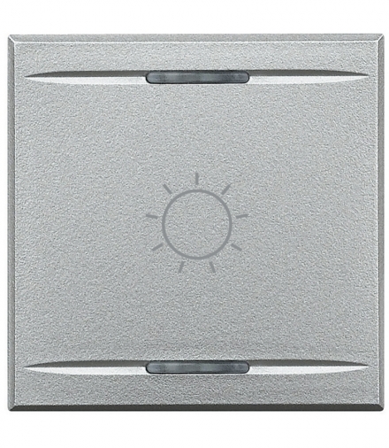AXOLUTE MYHOME - KLAWISZ ŚWIATŁO 2M ALUMINIUM Legrand HC4911/2BA