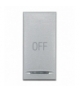 AXOLUTE MYHOME - KLAWISZ OFF 1M ALUMINIUM Legrand HC4915AA