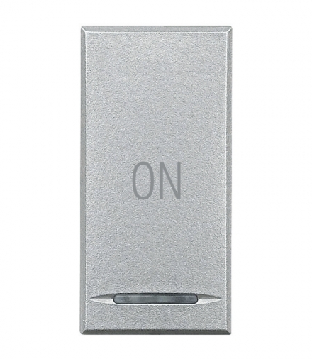 AXOLUTE MYHOME - KLAWISZ ON 1M ALUMINIUM Legrand HC4915AB