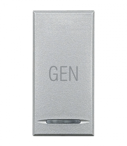 AXOLUTE MYHOME - KLAWISZ GEN 1M ALUMINIUM Legrand HC4915AC