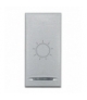 AXOLUTE MYHOME - KLAWISZ ŚWIATŁO 1M ALUMINIUM Legrand HC4915BA