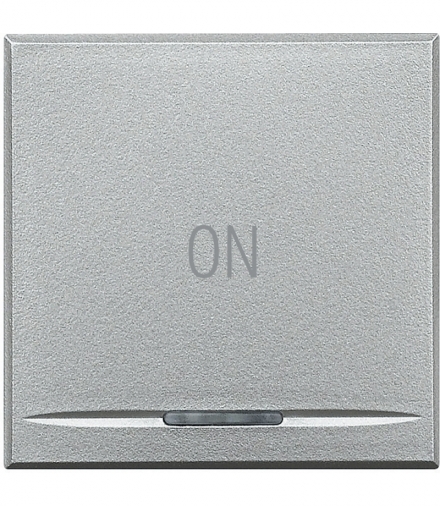 AXOLUTE MYHOME - KLAWISZ ON 2M ALUMINIUM Legrand HC4915/2AB