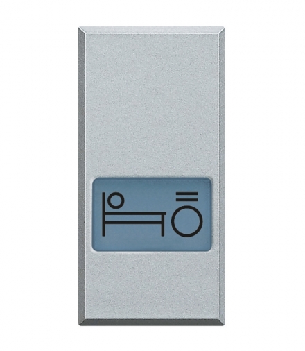 AXOLUTE - KLAWISZ LAMPKA NOCNA 1M ALUMINIUM Legrand HC4921BL