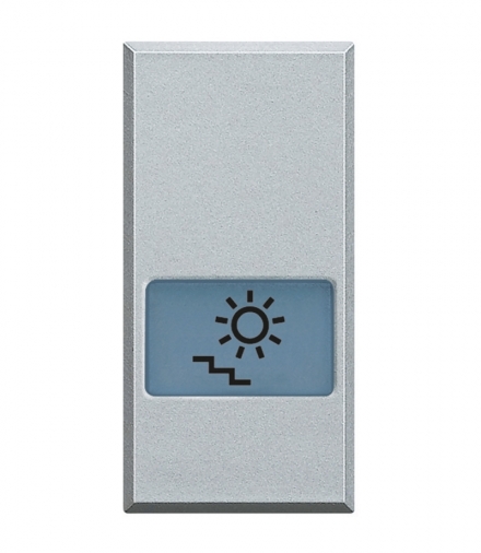 AXOLUTE - Klawisz OŚWIETLENIE SCHODÓW 1 moduł ALUMINIUM Legrand HC4921LB