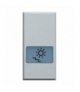AXOLUTE - Klawisz OŚWIETLENIE SCHODÓW 1 moduł ALUMINIUM Legrand HC4921LB