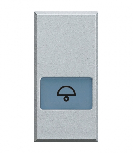 AXOLUTE - Klawisz DZWONEK 1 moduł ALUMINIUM Legrand HC4921LD