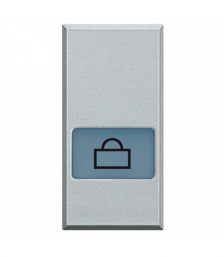 AXOLUTE - Klawisz LISTONOSZ 1 moduł ALUMINIUM Legrand HC4921LP