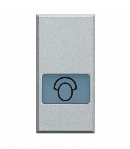 AXOLUTE - Klawisz PIELĘGNIARKA 1 moduł ALUMINIUM Legrand HC4921LQ