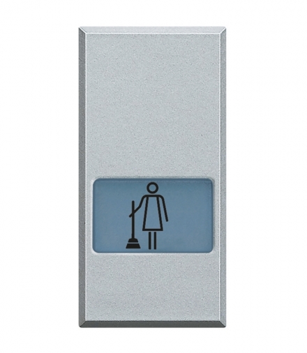 AXOLUTE - KLAWISZ SPRZĄTNĄĆ POKÓJ 1M ALUMINIUM Legrand HC4921MR