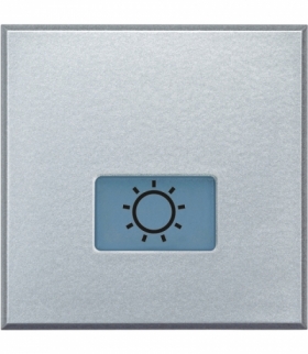 AXOLUTE - Klawisz ŚWIATŁO 2 moduł ALUMINIUM Legrand HC4921/2LA