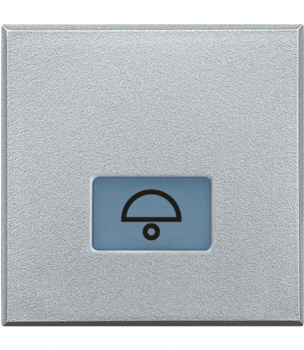 AXOLUTE - Klawisz DZWONEK 2 moduł ALUMINIUM Legrand HC4921/2LD