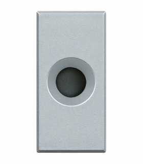 AXOLUTE - Wyjście kablowe 9 mm 1 moduł ALUMINIUM Legrand HC4953