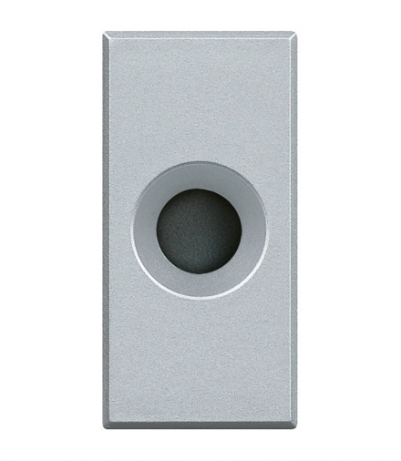 AXOLUTE - Wyjście kablowe 9 mm 1 moduł ALUMINIUM Legrand HC4953