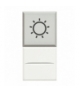 AXOLUTE - Przycisk światło 230V 1 moduł BIAŁY Legrand HD4038LA230