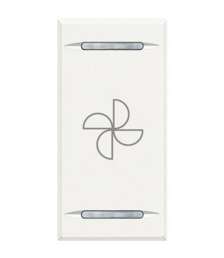 AXOLUTE MYHOME - KLAWISZ WENTYLATOR 1M BIAŁY Legrand HD4911BC