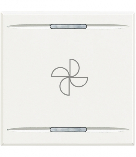 AXOLUTE MYHOME - KLAWISZ WENTYLATOR 2M BIAŁY Legrand HD4911M2BC