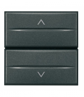 AXOLUTE - Przełącznik 1-0-2 2 moduły AXIAL ANTRACYT Legrand HS4027/2