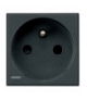 AXOLUTE - Gniazdo 2P+Z 16A ANTRACYT (SAMOZACISKI) Legrand HS4142AN