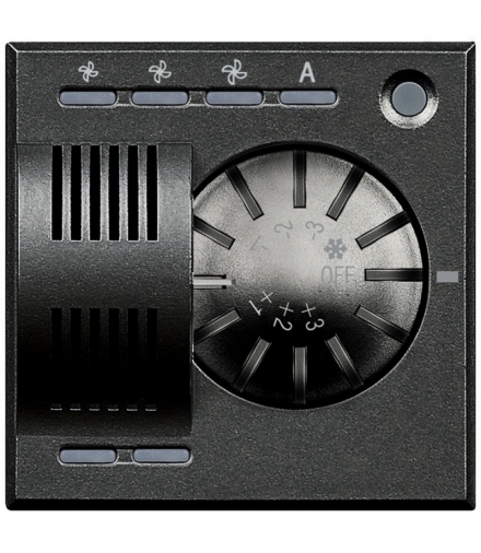 AXOLUTE MYHOME - SONDA TEMP+WENTYL. Z REGUL. 2M ANTRACYT Legrand HS4692FAN