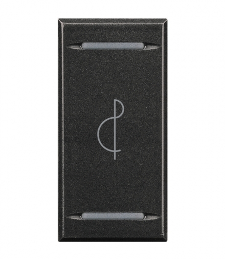 AXOLUTE MYHOME - KLAWISZ MUZYKA 1M ANTRACYT Legrand HS4911BE