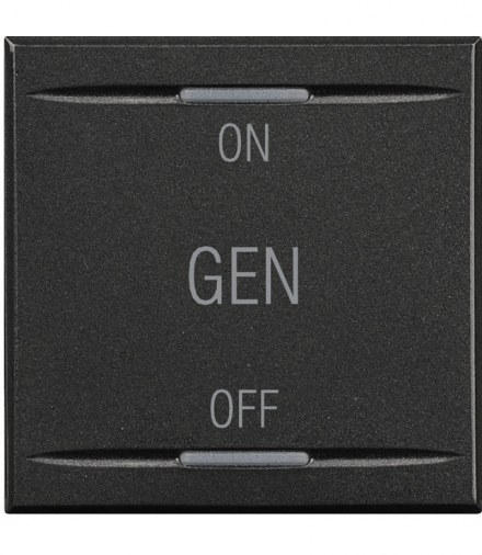 AXOLUTE MYHOME - KLAWISZ ON-OFF-GEN 2M ANTRACYT Legrand HS4911/2AF