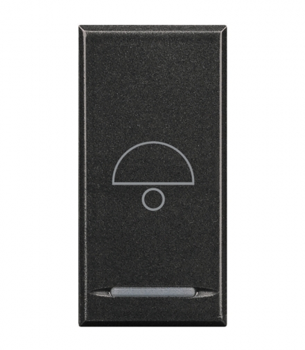 AXOLUTE MYHOME - KLAWISZ DZWONEK 1M ANTRACYT Legrand HS4915BB