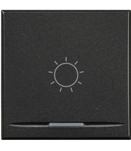 AXOLUTE MYHOME - KLAWISZ ŚWIATŁO 2M ANTRACYT Legrand HS4915/2BA