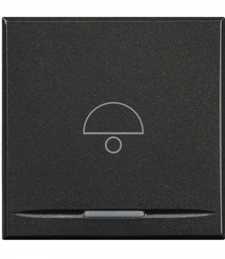 AXOLUTE MYHOME - KLAWISZ DZWONEK 2M ANTRACYT Legrand HS4915/2BB